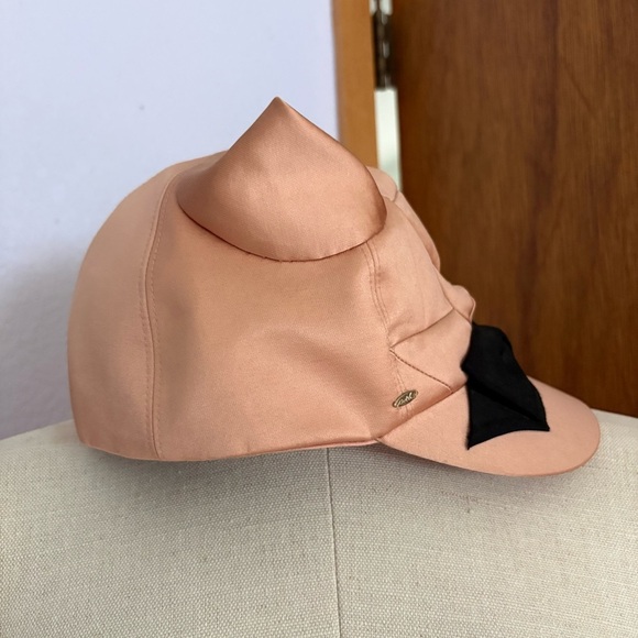 C4LA Japan Pink CAT EARS Hat Black Bow Cotton Blend main image 4